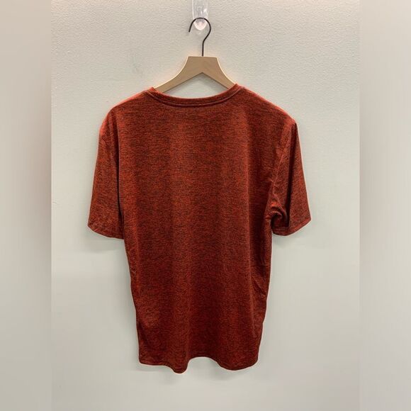 Nike Men’s Legend Crossdye Short Sleeve T-Shirt Red Size Large - Picture 2 of 3